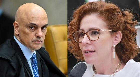 STF bloqueia redes de familiares de Carla Zambelli