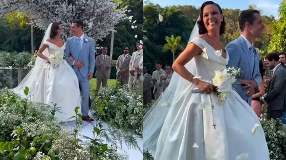 Isis Valverde e marido curtem lua de mel de luxo