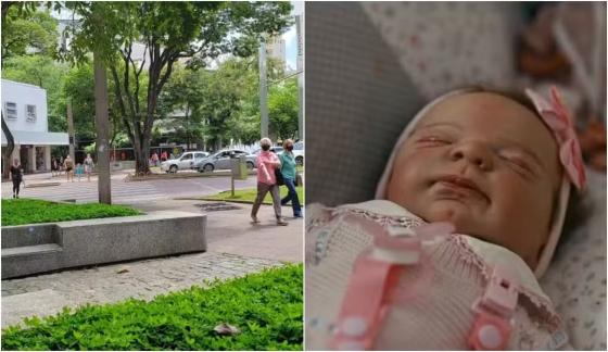 Homem agride bebê de 4 meses achando que era bebê reborn