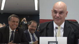 Bolsonaro convida Moraes para vice em 2026 e leva ‘não’ com bom humor