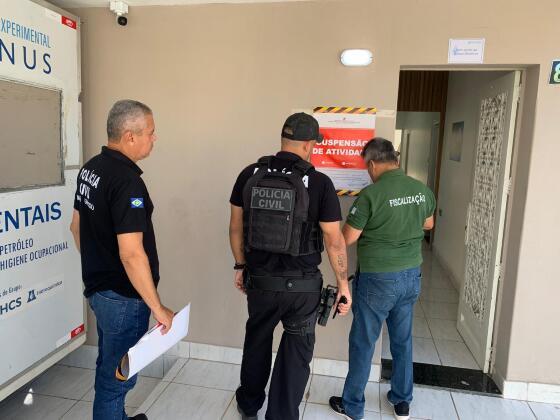 Laboratório clandestino de análise de água  é fechado em Cuiabá 