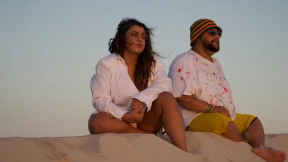 Gominho visita Preta Gil nos EUA