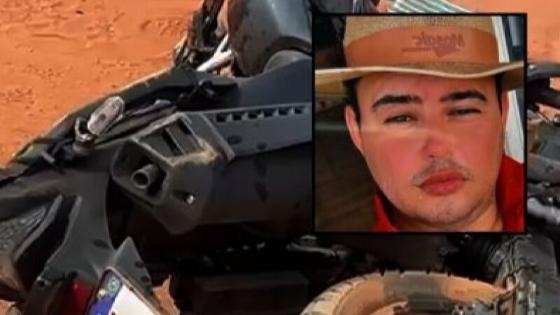 Motociclista morre após colisão com Hilux.