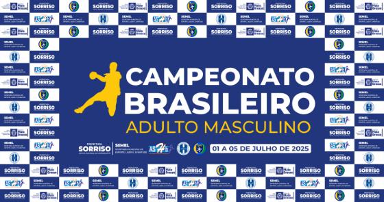 Sorriso sedia Campeonato Brasileiro de Handebol