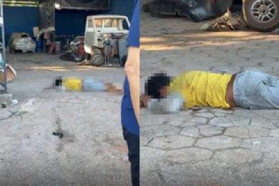 Homem é assassinado a tiros em oficina de Barra do Bugres