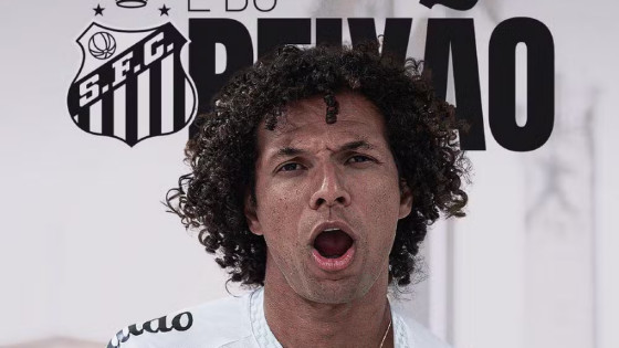 Santos oficializa contratação do volante Willian Arão.