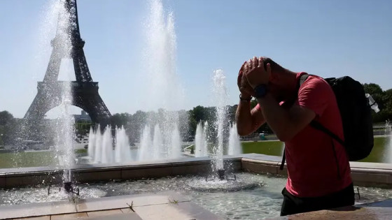 Onda de calor na Europa deixa ao menos oito mortos.