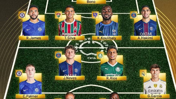 Thiago Silva e Richard Ríos representam Brasil na ‘seleção da Fifa’.