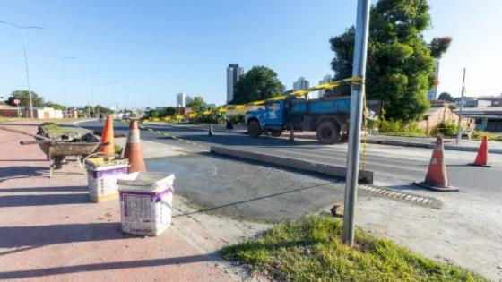 Prefeitura inicia obras de faixas elevadas em Cuiabá.