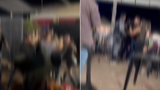 Imagens mostram homem sendo atingido por trás em festa agro.