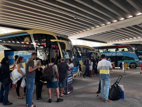 Rodoviária de Cuiabá tem alta no fluxo e embarques realocados