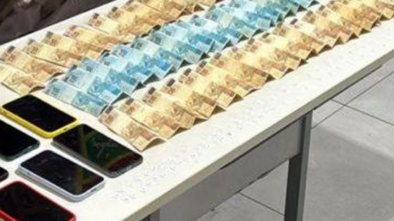 Faccionado é preso com R$ 4 mil e 90 chips em VG.