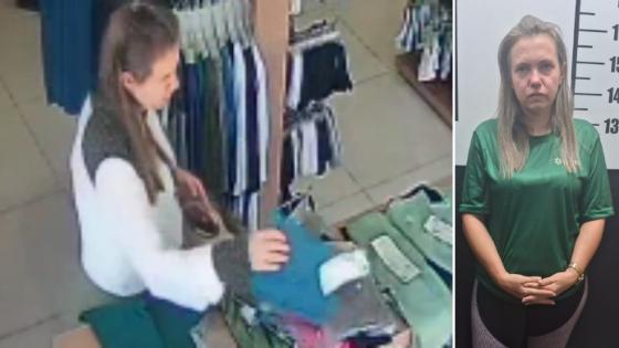 Vereadora é presa após furtar loja de roupas na frente da filha.