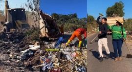 Campanha usa humor para combater lixo em terrenos baldios