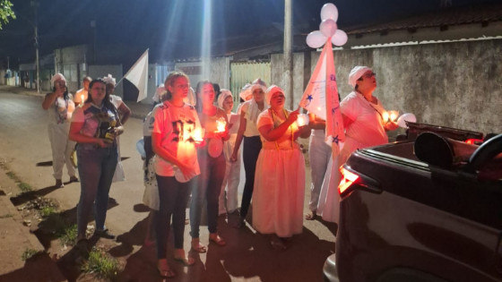 Caminhada pela Paz mobiliza moradores de Várzea Grande após ataque de intolerância religiosa.