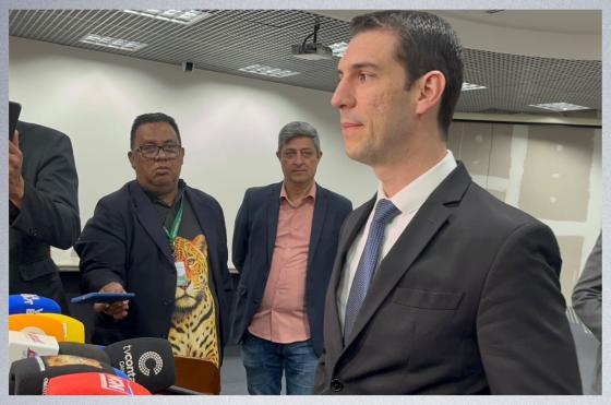 Juíz auxiliar Ediandro Martins