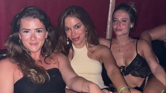 Anitta, Lexa e Bruna Griphao curtem verão europeu