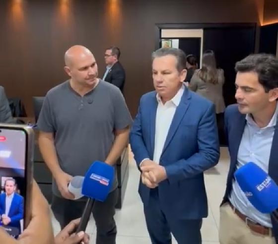 Mauro Mendes anuncia apoio a novas obras em Cuiabá após reunião com Abílio