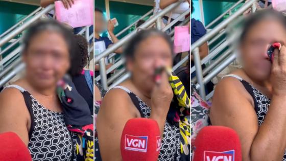 Mulher é agredida em fila para inscrição do programa Casa Cuiabana.