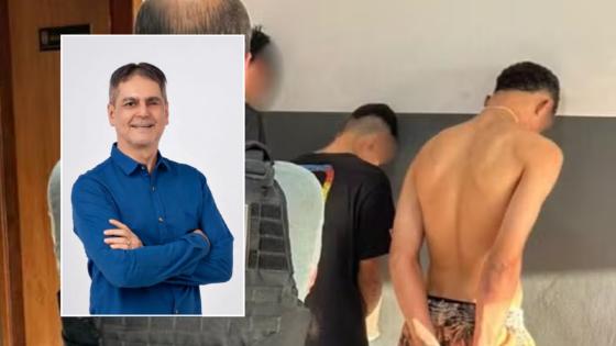 Suspeitos de atirar em ex-prefeito durante suposto assalto são presos.