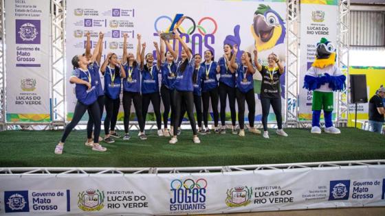 Seleções de sete municípios são campeãs dos Jogos Estudantis Mato-grossenses.