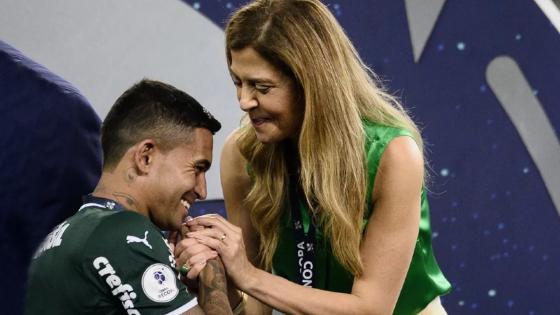 Dudu é suspenso e multado por ofensas à presidente do Palmeiras.