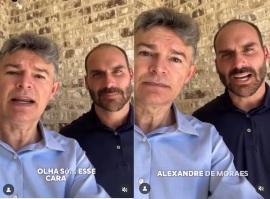 Medeiros se encontra com Eduardo Bolsonaro nos EUA 