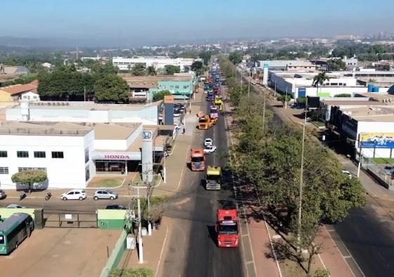 Trecho da BR-364 terá bloqueio parcial neste domingo (27) para procissão de São Cristóvão