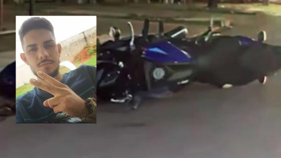 Jovem morre após perder controle de moto e colidir com árvore.