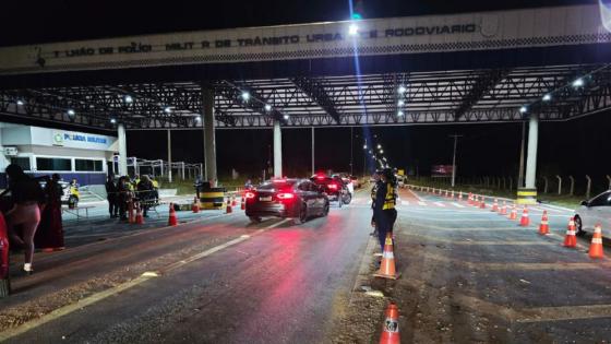 Motorista é preso por embriaguez durante Lei Seca em Cuiabá.