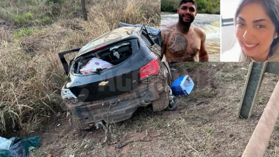 Dupla que morreu em acidente na BR-163 é identificada.
