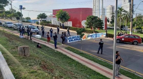 Justiça livra sindicato de pagar R$ 1,3 milhão por protesto com bloqueio de vias em Cuiabá