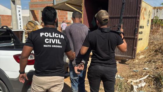 Foragido da Justiça ligado à facção criminosa é preso.