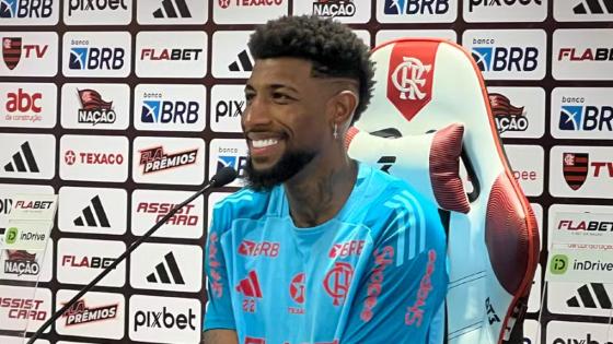 Novo reforço do Fla, Emerson Royal afirma: “Sempre fui flamenguista”.