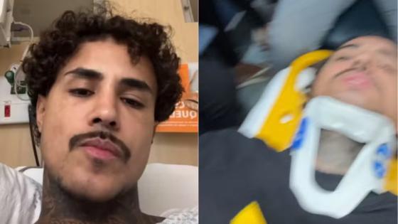 MC Livinho sofre acidente de moto em São Paulo: 'Comecei a me despedir'