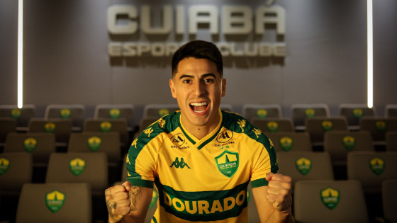 Cuiabá anuncia contratação de atacante argentino.