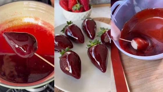 Calda do morango do amor: veja dicas para ficar perfeita