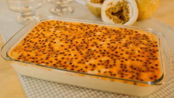 Mousse de maracujá: sobremesa perfeita para o domingo 