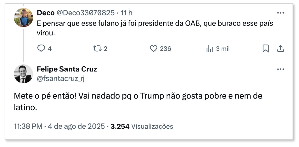 X Felipe santa Cruz